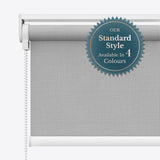 Tecnica Grey Illusions Blackout Roller Blinds - Zen Blinds