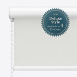 Tecnica Papyrus White Blackout Roller Blinds - Zen Blinds
