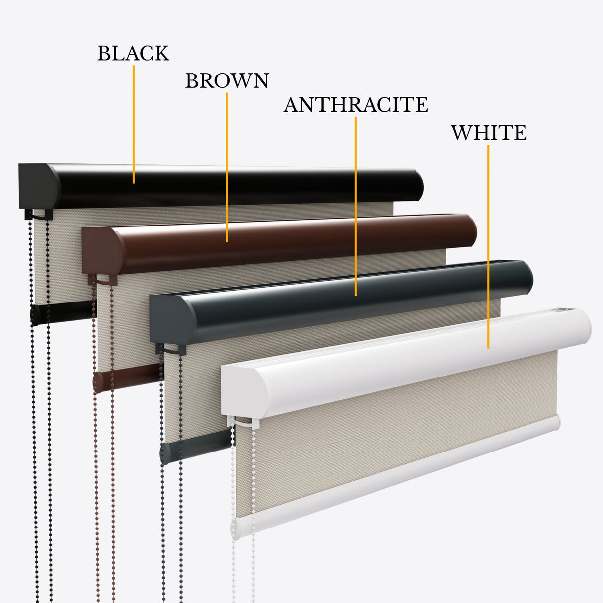 Tecnica Pumice Stone Blackout Roller Blinds - Zen Blinds