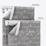 Tiempo Limestone Roman Blinds - Zen Shades
