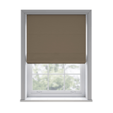 Trace Latte Roman Blinds - Zen Shades