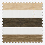 Tritone Bark Day & Night Blinds - Zen Shades