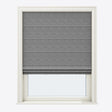 Valeria Flint Gray Roman Blinds - Zen Shades