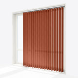 Van Gogh Burnt Ochre Vertical Blinds - Zen Shades