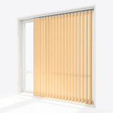 Van Gogh Knightley Straw Vertical Blinds Replacement Slats - Zen Shades