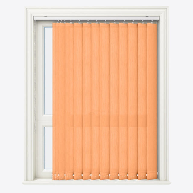 Van Gogh Muskmelon Vertical Blinds - Zen Shades