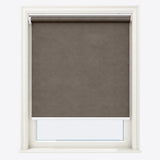 Velvet Mink Brown Blackout Roller Blinds - Zen Shades