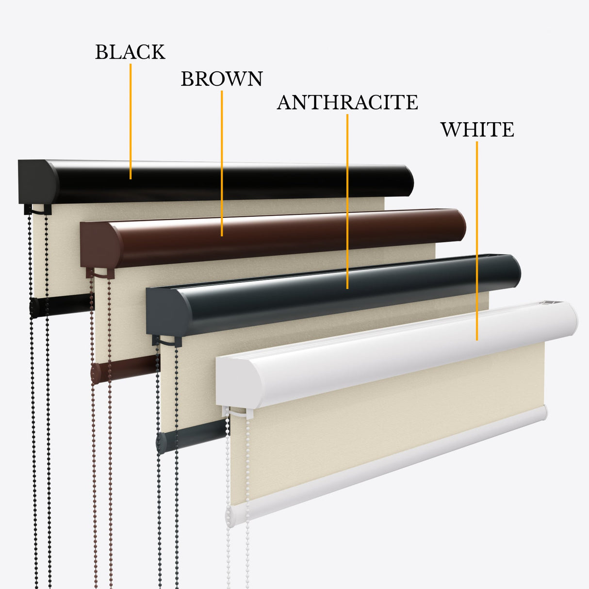 Vogue Chalk Beige Roller Blinds - Zen Blinds