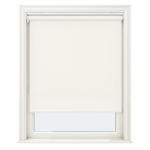 Vogue Fog White No Drill Roller Blinds - Zen Blinds