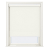 Vogue Fog White No Drill Roller Blinds - Zen Blinds