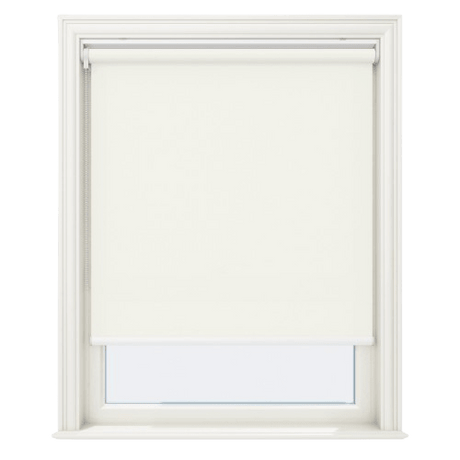 Vogue Fog White No Drill Roller Blinds - Zen Blinds