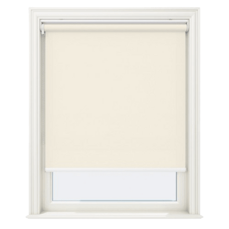 Vogue Pepper White Roller Blinds - Zen Blinds