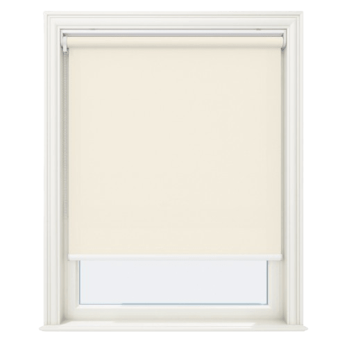 Vogue Pepper White Roller Blinds - Zen Blinds