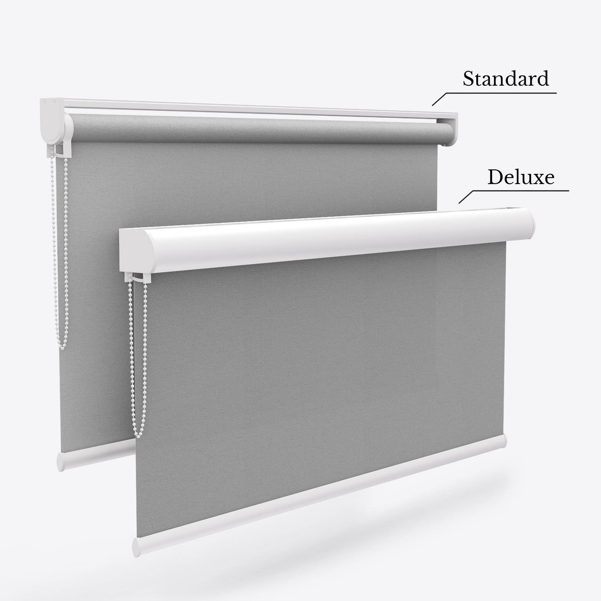 Vogue Rock Grey Roller Blinds - Zen Blinds
