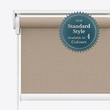 Vogue Screed Grey Roller Blinds - Zen Blinds