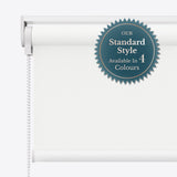 Vogue Signal White Roller Blinds - Zen Blinds