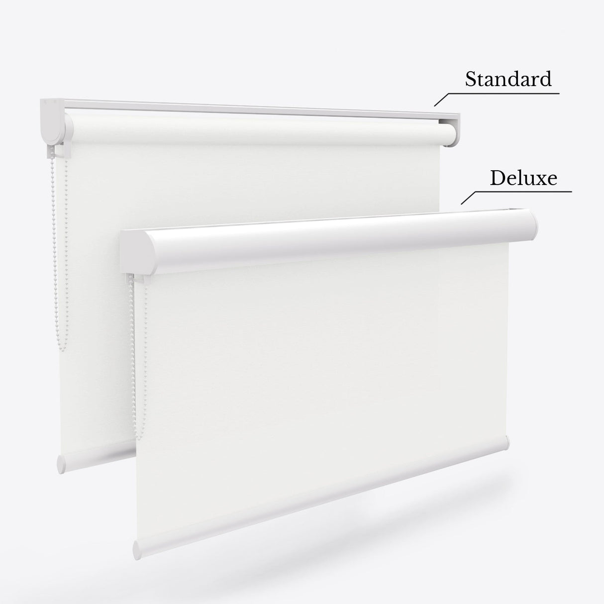 Vogue Signal White Roller Blinds - Zen Blinds
